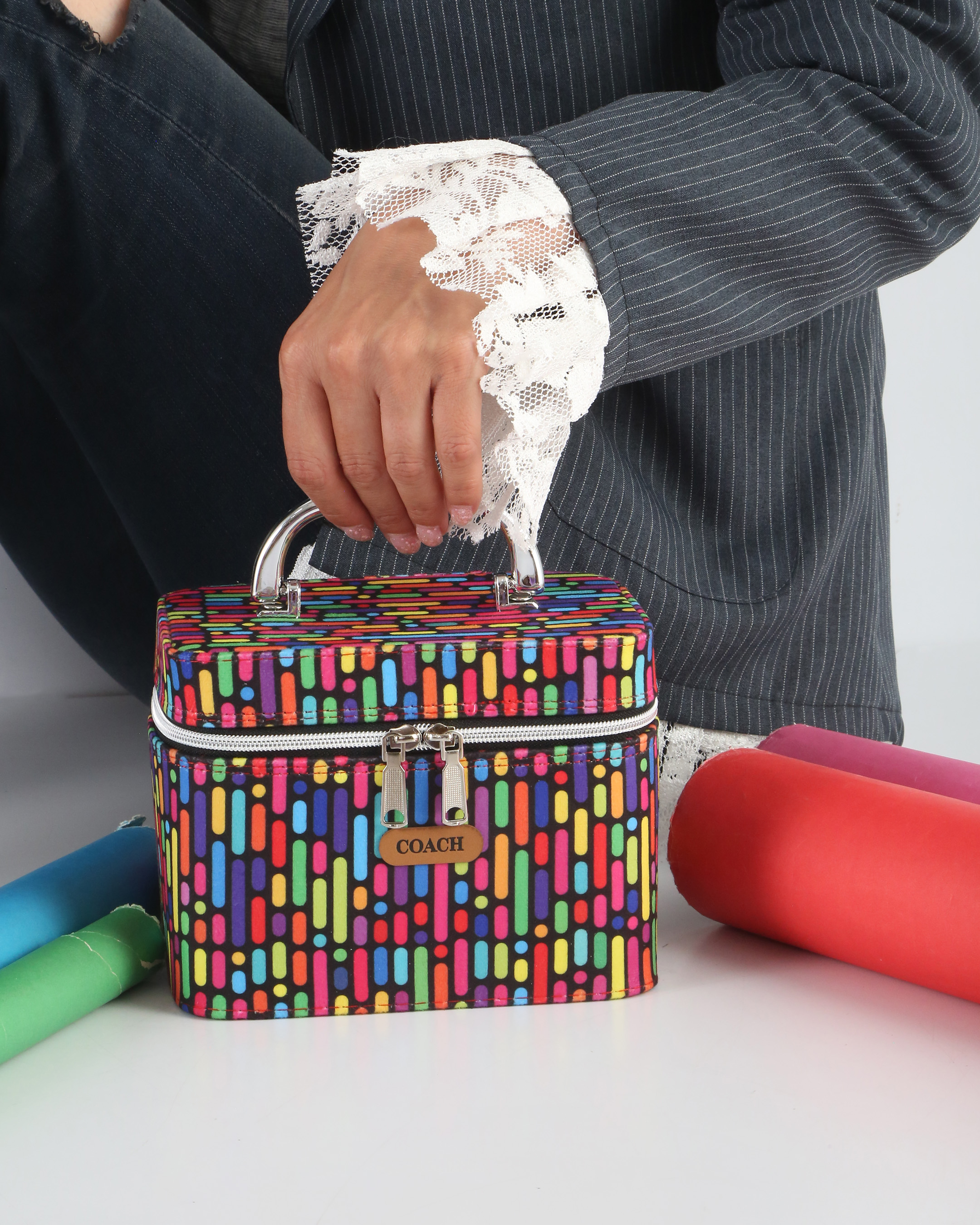 کیف آرایشی چمدانی
